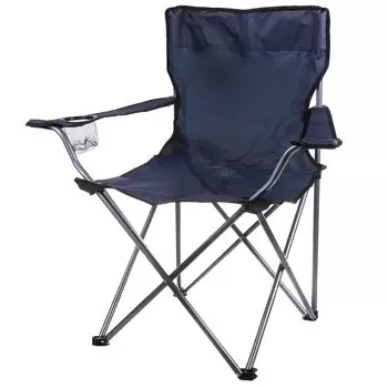 Стул-кресло 52х52х85 см, темно-синее, 100 кг, Green Days, YTBC002-19-3927