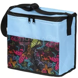 Термосумка 15 л, 31х17х28 см, Бабочки, полиэстер, алюминий, прямоугольная, UV-007/2