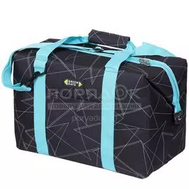 Термосумка 25 л, 42х23х28.5 см, Green Days, полиэстер, темно-синяя, с голубыми ручками, CA210446.01