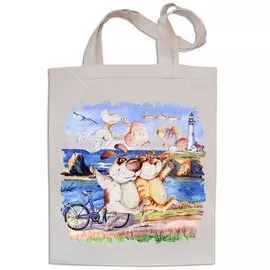 Сумка хозяйственная Рис.АВ-10b, 35х42х6 см