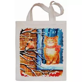 Сумка хозяйственная Рис.БА-11, 35х42х6 см