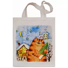 Сумка хозяйственная Рис.БА-12, 35х42х6 см