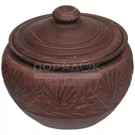 Супник керамический Красная глина, 3 л