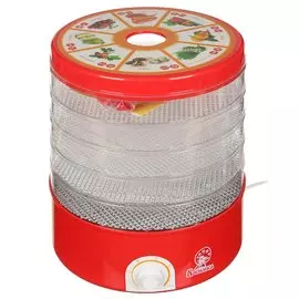 Сушилка для овощей, фруктов Василиса, СОЗ-520, 4 поддона, 520 Вт, регулируемая температура 30-70 °C