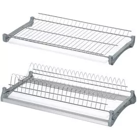 Сушилка для посуды двухъярусная 307037 хром, 60 см