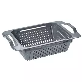 Сушилка для посуды пластиковая Violet 590118 серый