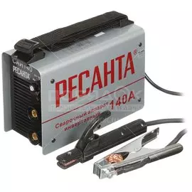Сварочный аппарат инверторный, Ресанта, САИ-140, 4.4 кВт, 140 А, электрод