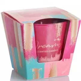 Свеча ароматизированная, 9х7 см, в стакане, Bartek Candles, Мечты и спокойствие