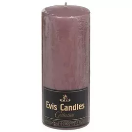 Свеча декоративная, 15х6 см, цилиндр, крем-брюле, 1380531700