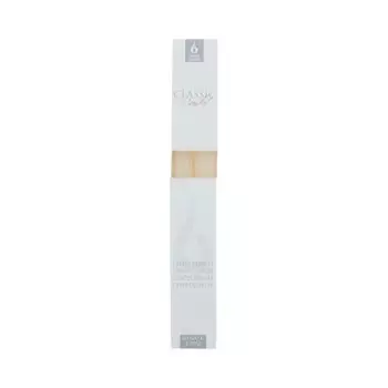 Свеча декоративная, 25х2.1 см, стержень, слоновая кость, Bartek Candles, Barok