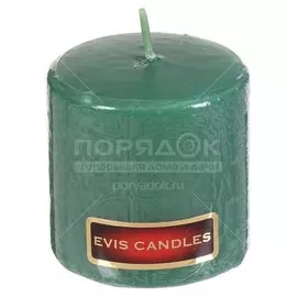 Свеча декоративная, 5х5 см, Цилиндр аквамарин 1381633600