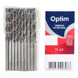 Сверло по металлу, Optim, диаметр 3 мм, цилиндрическое, 361030