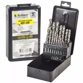 Сверло универсальное Kölner KDS 19M, 19 предмета