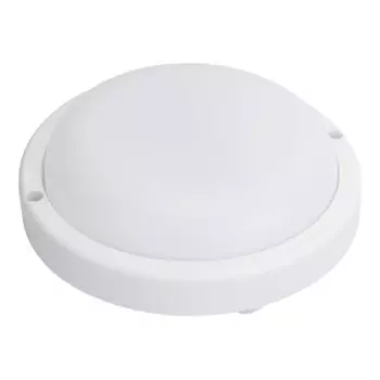 Светильник накладной светодиодный, Ecola, 12 Вт, 4200 К, IP65, 14х4 см, с датчиком движения, нейтральный белый свет, 200В, DMRV12ELC