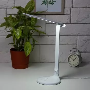 Светильник настольный 10 Вт, белый, Эра, NLED-482-10W-W, 30х180, Б0041086