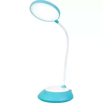 Светильник настольный 6 Вт, голубой, Ultraflash, UF-744 C13, 14470, диммируемый, CCT