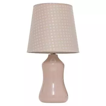 Светильник настольный E14, 40 Вт, бежевый, абажур бежевый, Gerhort, G32081/1T OG OG