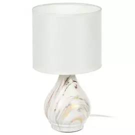 Светильник настольный E14, абажур белый, Y9-073