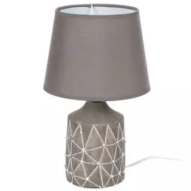Светильник настольный E14, абажур серый, Y9-055