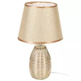 Светильник настольный E14, абажур золотистый, Y9-062