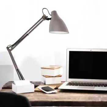 Светильник настольный Е27, 40 Вт, тауп, Camelion, KD-335 С26