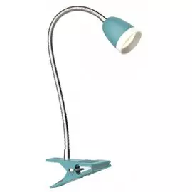 Светильник настольный на прищепке, 3.5 Вт, голубой, Camelion, KD-847 C06, 14141