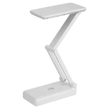 Светильник настольный складной, LED, 3 Вт, аккумуляторный, белый, абажур белый, Эра, NLED-426-3W-W, Б0020072