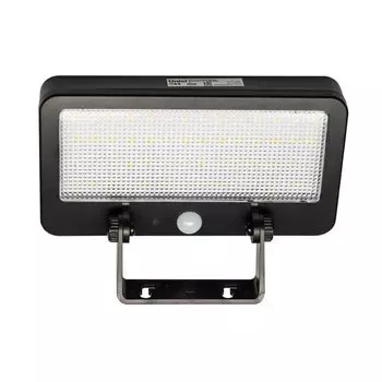 Светильник садовый, солнч батарея, с д/движения. 5Вт. Белый свет (4000K). Черный. Uniel, UL-00009346