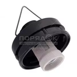 Корпус TDM Electric, НСП 03-60, 60 Вт, E27, на 1 лампочку, IP54, 9.5х9.5х10.5 см, черный, SQ0320-0003