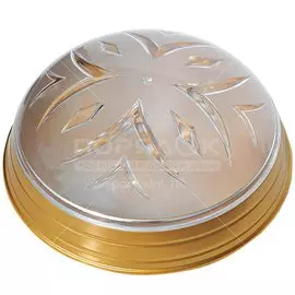 Светильник TDM Electric, НПО 106 Плутон, 40 Вт, E27, на 1 лампочку, IP20, 23.2х23.2х7.7 см, золотой, SQ0328-0029