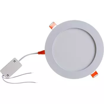 Светильник встраиваемый светодиодный, Ecola, 9 Вт, 4200 К, 11.2х2.6 см, нейтральный белый свет, 200В, даунлайт, DKRV90ELC