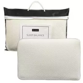 Подушка ортопедическая, 60 х 40 х 12, полиуретан, чехол 100% полиэстер, кант, с эффектом памяти, средняя, AI-1607002