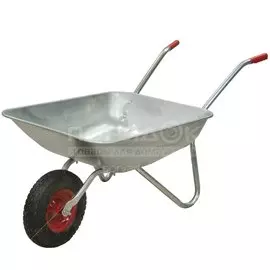 Тачка садовая одноколесная WB5206/689845 оцинкованная, 65 л (90 кг)