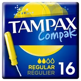 Тампоны Tampax, Compak Regular Duo, 16 шт