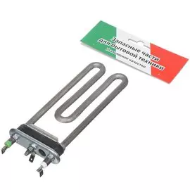 Тэн для стиральной машины, 1.7 кВт, R13, 169 мм, под датчик, M125 мм, индивидуальная упаковка, М3406054