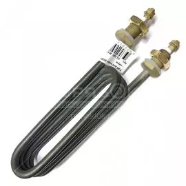 Тэн для воды, нержавеющая сталь, 2 кВт, M16, D8 мм, 195 мм, 4 витка, 03.324