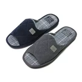 Тапки для мужчин, 100% полиэстер, р. 43, 3148M-CH-O