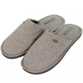 Тапки для мужчин, коричневые, р. 40-41, закрытые, А71-003-16