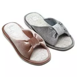 Тапки для женщин, р. 39, Бархат, 3780W-CH-O