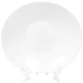 Тарелка десертная, стеклокерамика, 22.8 см, овальная, Модерн, Daniks, NOSP90W