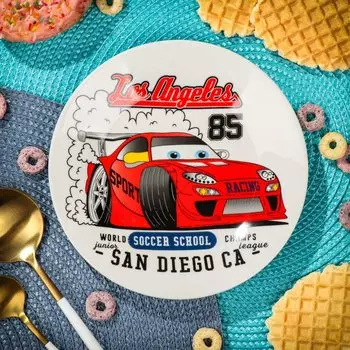 Тарелка керамика, Болид, 18 см, Daniks