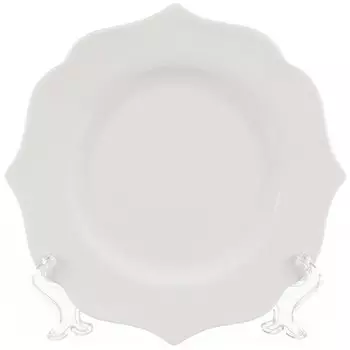 Тарелка обеденная, фарфор, 21.5 см, Belle, 0850072