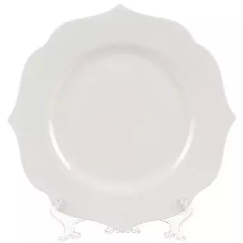 Тарелка обеденная, фарфор, 28 см, Belle, 0850071