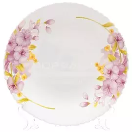 Тарелка обеденная, стеклокерамика, 24 см, круглая, Феерия, Daniks, LHP95/K1510/К1918/322150