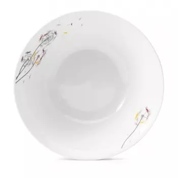 Тарелка суповая, фарфор, 20 см, круглая, Buque, Apollo, BUQ-20SP