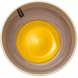 Тарелка суповая, керамика, 18 см, круглая, Аэрография Сиеста, Elrington, 139-23059