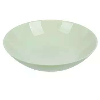 Тарелка суповая, стеклокерамика, 20 см, круглая, Diwali Paradise Green, Luminarc, V5840, зеленая