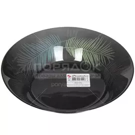 Тарелка суповая, стекло, 22 см, круглая, Канны, Pasabahce, 10335SLBD59