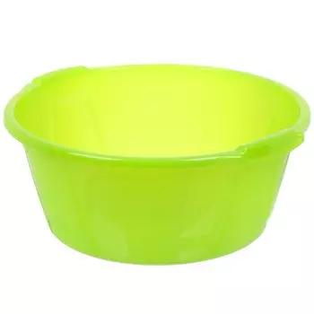 Таз пластик, 15 л, круглый, с ручкой, лайт, Радиан, 10033099