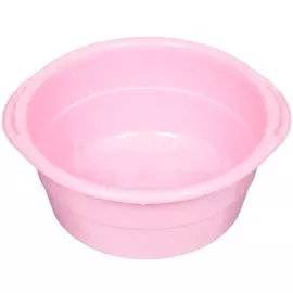 Таз пластик, 8 л, круглый, с ручкой, повышенной прочности, Радиан